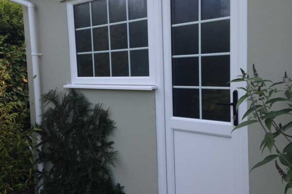 White-PVC-door-installtion